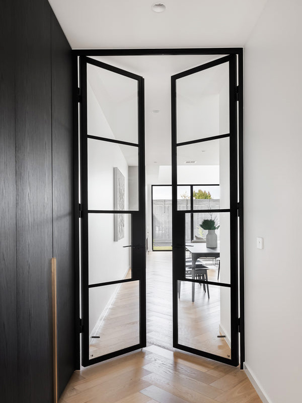 black-steel-doors-French-London-UK black steel doors French London UK