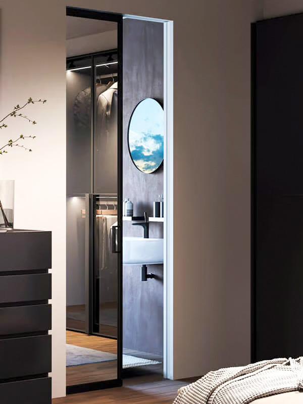 black-steel-doors-sliding-internal-bathroom-London-UK-manufacturer black steel doors sliding internal London UK manufacturer
