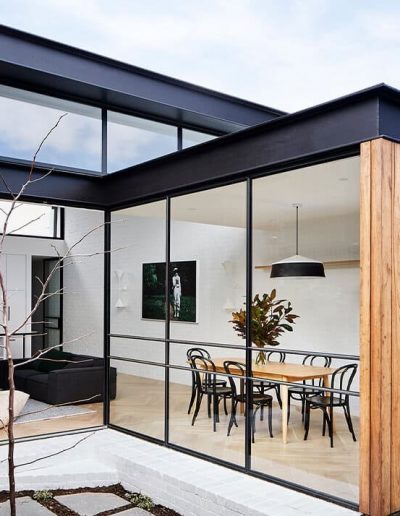 black steel sliding door London uk