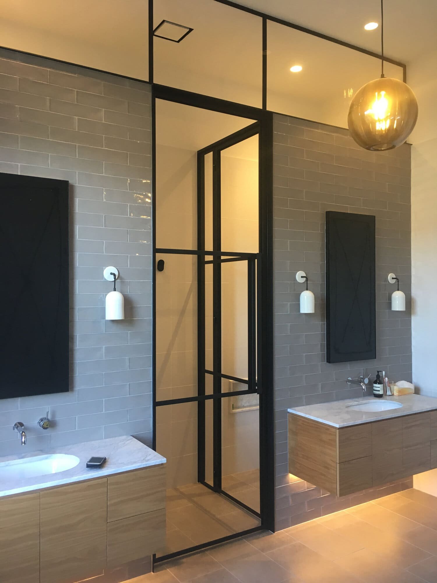 black steel door partition fabricator manufacturer UK London black steel doors shower screen partition fabricator manufacturer UK London