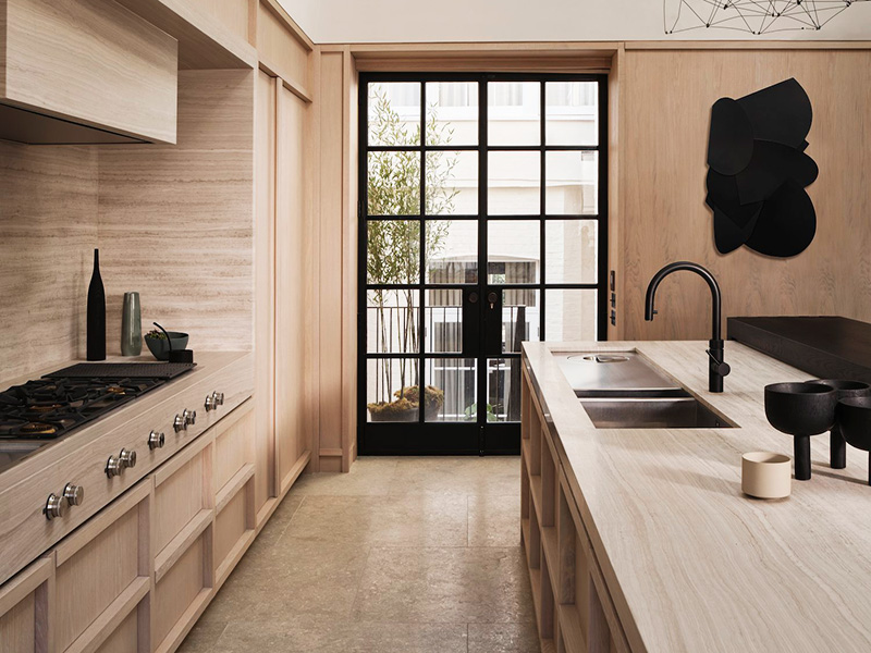 black-steel-doors-external-French-with-screen-manufacturer-UK-kitchen black steel external French doors with screen manufacturer UK