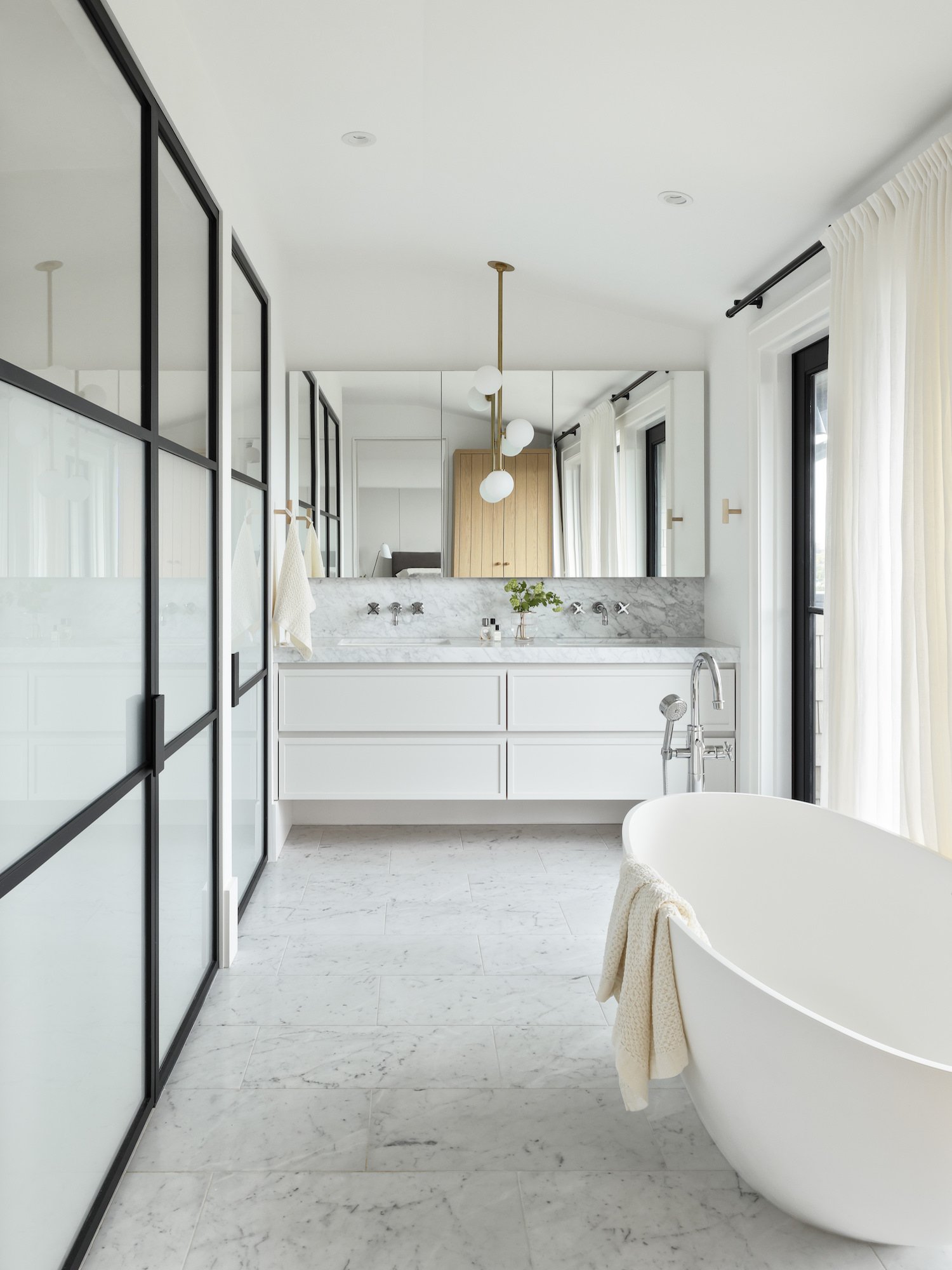 black steel doors shower screen partition fabricator manufacturer UK London W1 black steel doors shower screen partition fabricator manufacturer UK London