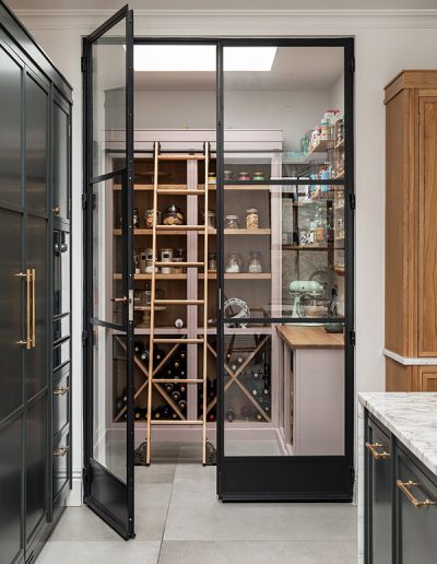 black steel internal french doors UK